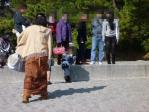 高知県 桂浜 年賀状写真撮影 (=^・^=)