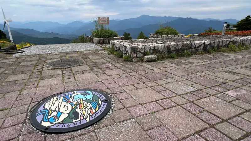 ヌオー マンホール 大豊町 ゆとりすとパークにあった 高知推しポケモン