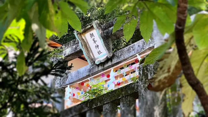 朝峯神社 風鈴の音色で涼を感じる 安産子授けでも有名パワースポット