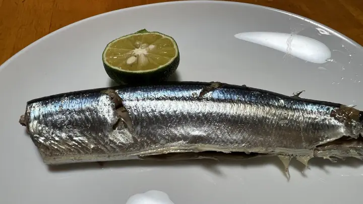 秋刀魚は茹でるのが美味しいらしい やってみようw
