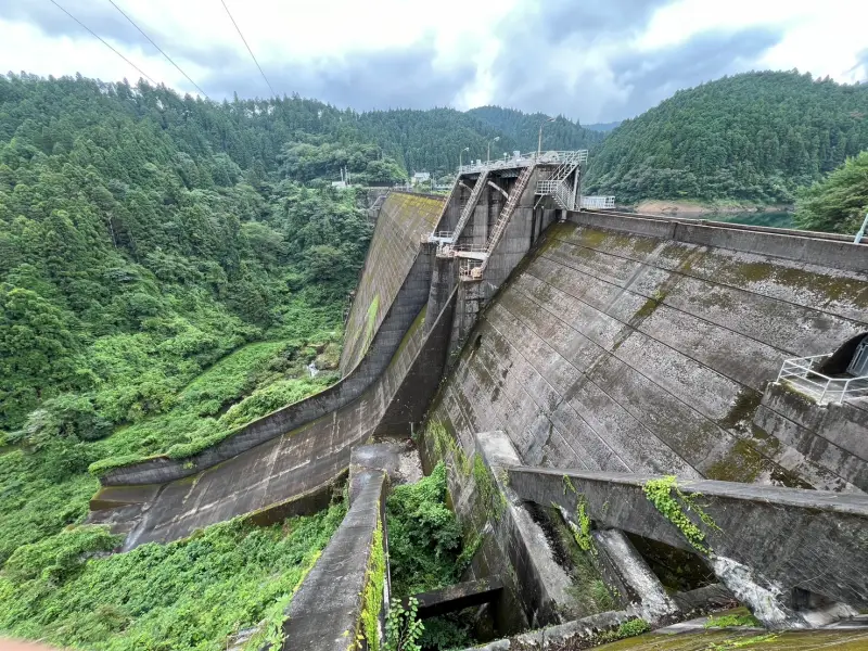 穴内川ダムカードがトラちゃんに届きました!