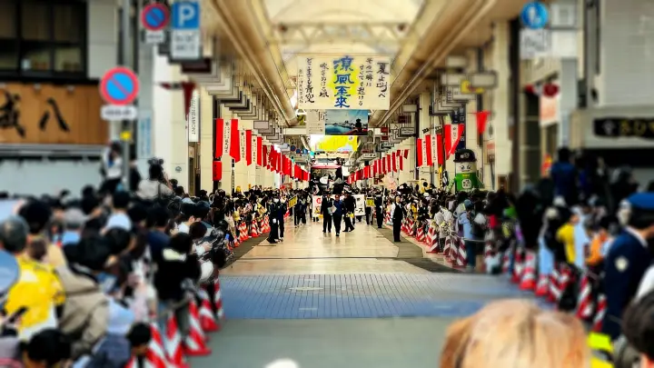 阪神タイガース 高知パレード 僕はキジトラ猫 虎つながり！