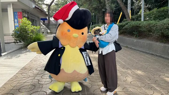 桂浜を散歩 高知のご当地キャラに会えました 猫の本能も発揮した楽しい休日