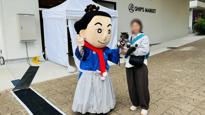 桂浜を散歩 高知のご当地キャラに会えました 猫の本能も発揮した楽しい休日