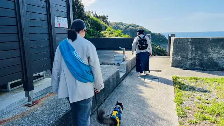 【佐田岬・御籠島】四国最西端の島を猫と散策 展望台のモニュメントや絶景・歴史ある砲台を巡る