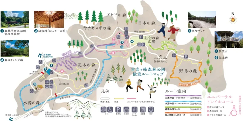 【ペットと絶景散歩】甫喜ヶ峰森林公園を徹底ガイド|展望台・自然・ハイキング満喫レビュー