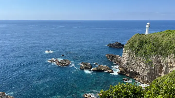 足摺岬 展望台からの眺め