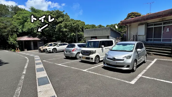 竜宮神社 駐車場 トイレ