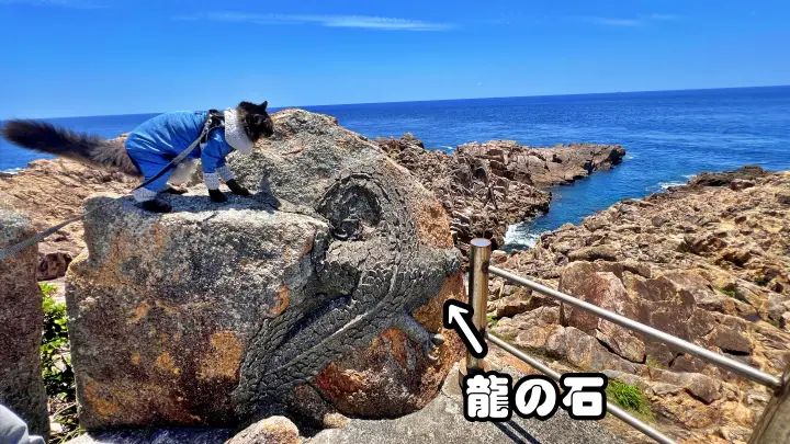 竜宮神社 龍の石