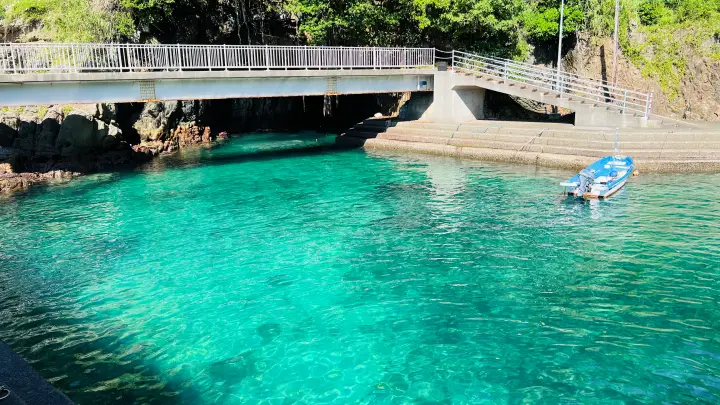 午前9時ごろの海老洞
